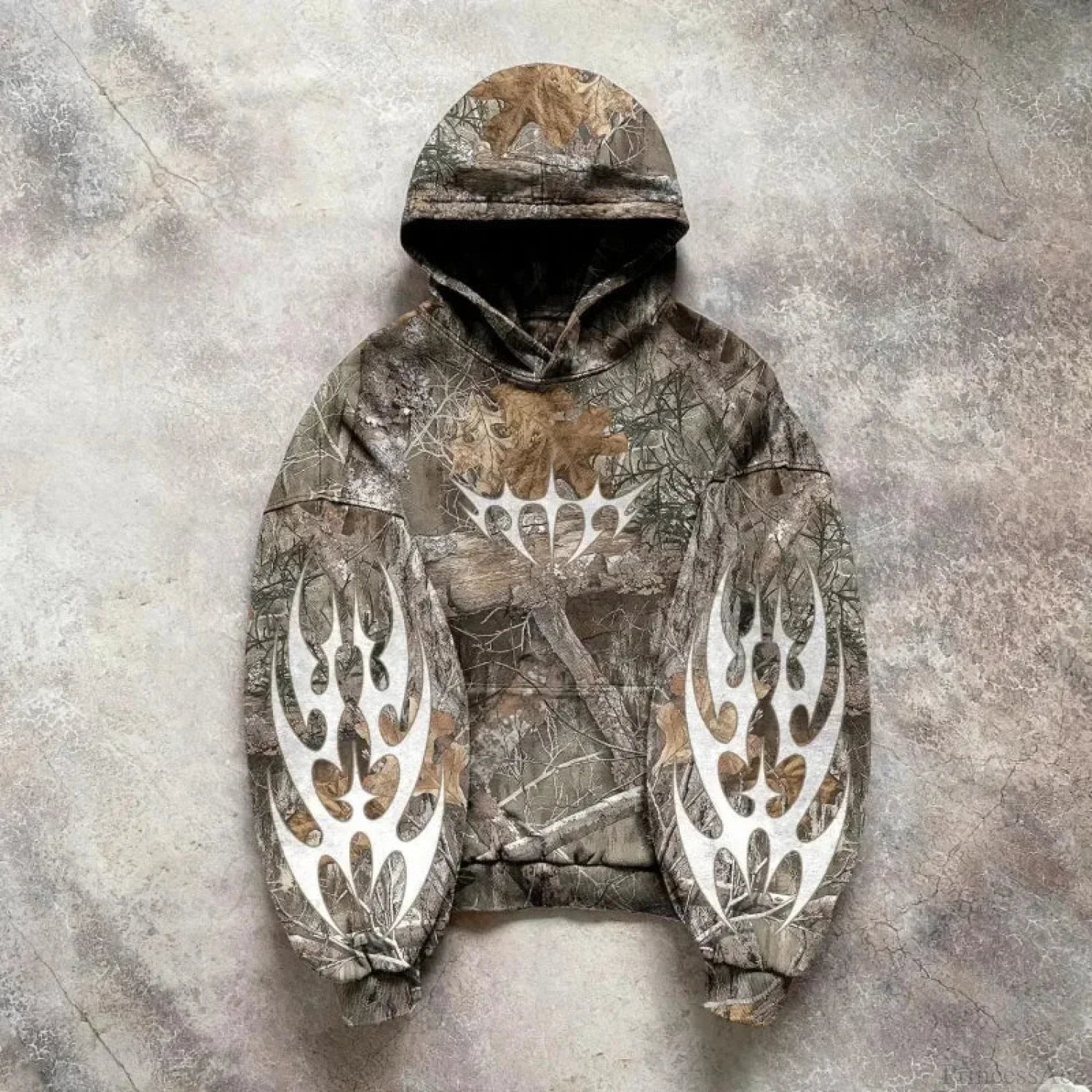 Vintage Wash Zip Up Hoodie